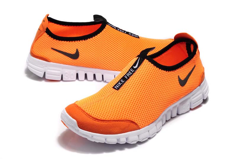 nike 3.0 chaussures de course de femmes libres nouveau noir orange (4)